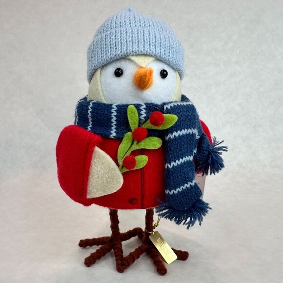 Target Featherly Friends BERRY Christmas Holiday Winter Bird Hat Scarf‎ NEW TAGS - Picture 1 of 6